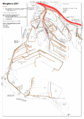 Mappa ferroviaria e tranviaria di Marghera (Venezia).