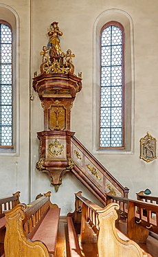 Maria zu den Ketten Zell am Harmersbach Pulpit