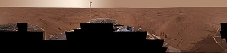 Full-circle color panorama of Phoenix landing site