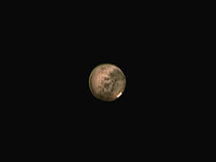Amateur astronomers photo of Mars