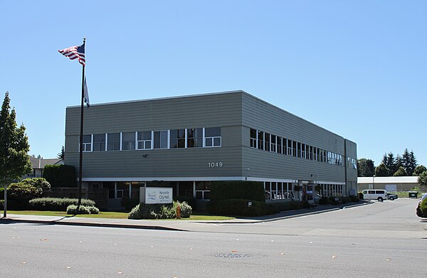 Marysville's former city hall from 2003 to 2022, located on State Avenue