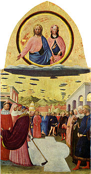 Masolino, stichting van santa maria maggiore.jpg