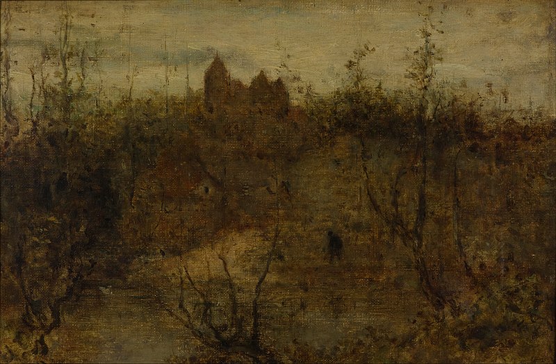 File:Matthijs Maris - The enchanted castle - Google Art Project.jpg