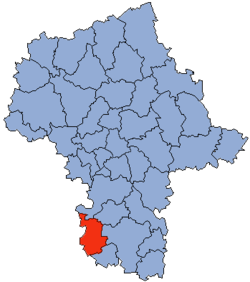 Location within the voivodeship