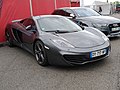 A McLaren MP4-12C, the first self-made production model after a decade's hiatus.