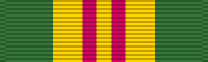 Миниатюра для Файл:Medal for 15 Years of Diligent Service ribbon bar (Border Guard).svg