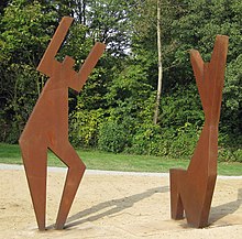 Sculpture Joy, installed in 2005 in Nümbrecht