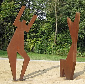 Skulptur Joy, aufgestellt 2005 in Nümbrecht