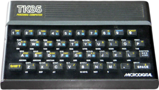 <span class="mw-page-title-main">TK85</span> ZX81 clone made by Microdigital Eletrônica in 1983