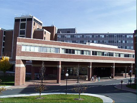 Middlesex Hospital main entrance