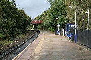 Milnrow railway station - Geograph 1519041 by Dr Neil Clifton.jpg