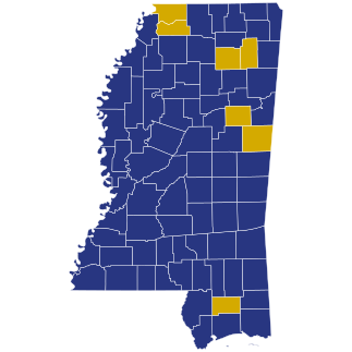 2016 United States presidential election in Mississippi ...