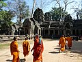 Ta Prohm: Geschichte und religiöse Bedeutung, Architektur, Ruinen und Würgefeigen