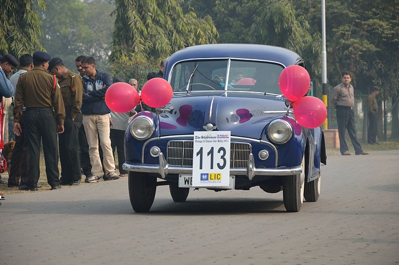 File:Morris - Minor - 1951 - 4 cyl - Kolkata 2013-01-13 3398.JPG