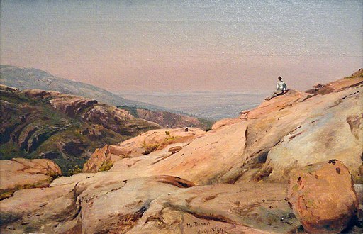 Mount Desert Island, Maine, by Jervis McEntee, 1864, oil on canvas - National Gallery of Art, Washington - DSC00124
