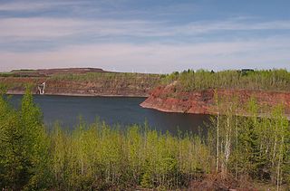 <span class="mw-page-title-main">Mountain Iron Mine</span> United States historic place