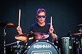 * Nomination Drummer Robban Bäck performing. --Teevee 21:12, 22 March 2019 (UTC) * Promotion Good focus to the drummer --Michielverbeek 21:29, 23 March 2019 (UTC)