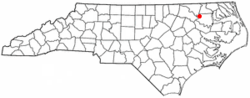Localização de Kelford, Carolina do Norte