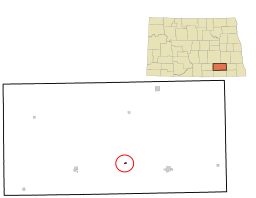 Berlin i LaMoure County och North Dakota