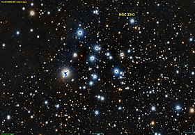 NGC 2343 makalesinin açıklayıcı görüntüsü