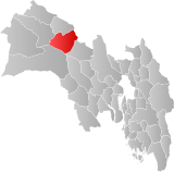 Nesbyen within Viken