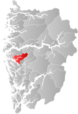 Masfjorden within Vestland