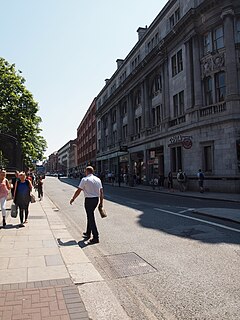 <span class="mw-page-title-main">Nassau Street, Dublin</span> Street in central Dublin, Ireland