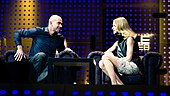 Vodianova (right) at LeWeb conference in 2012 Natalia Vodianova, Model, Philanthropist & Supernova & Loic Le Meur, Founder, LeWeb.jpg