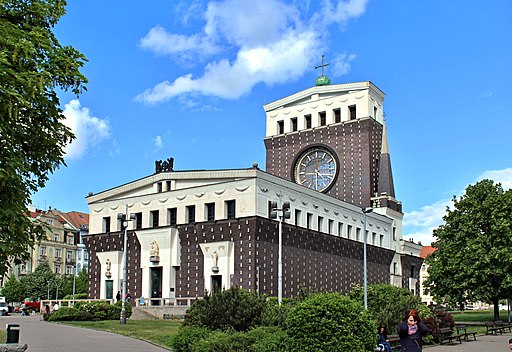 Herz-Jesu-Kirche (Plečnik) in Prag, Tschechien