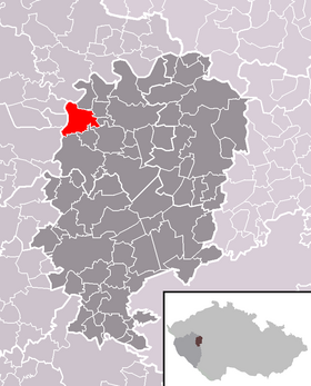 Localisation de Němčovice