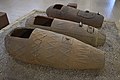 Nevşehir Museum: terracotta sarcophagi, 3rd-4th centuries AD