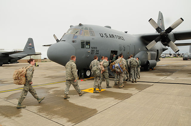 Members of the 107th Airlift Wing deploy downstate to aid in Hurricane Sandy recovery efforts