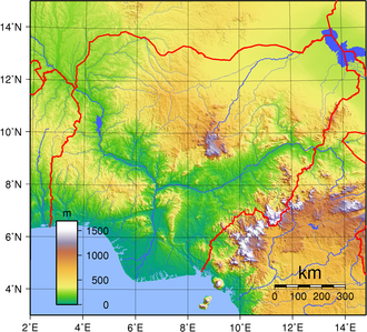 topography of Nigeria Nigeria Topography.png