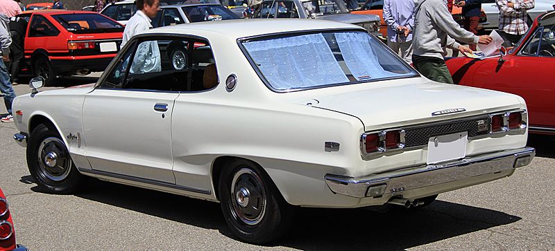 File:Nissan Skyline Hardtop C10 2000GT-X rear.jpg