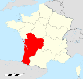 Localisation de Nouvelle-Aquitaine