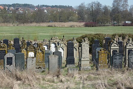 Oettingen (Bayern) jüdischer Friedhof342