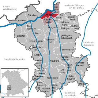 <span class="mw-page-title-main">Offingen</span> Municipality in Bavaria, Germany