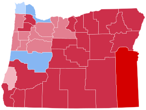 Oregon Presidential Election Results 1984.svg