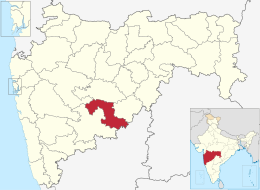 Distretto di Osmanabad – Mappa