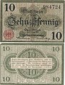 10 Pfennig, 1917