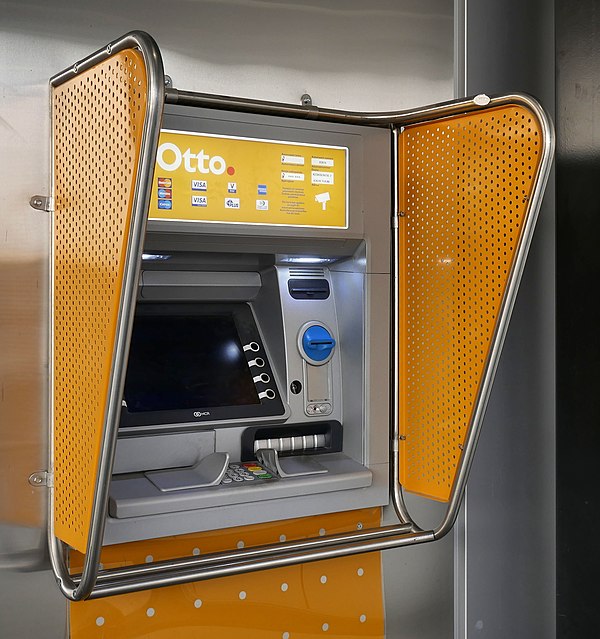 An NCR SelfServ 6632 from Otto., a Finnish ATM network operator