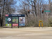 Western terminus (2010) Overton Park Billboard Sam Cooper at E Parkway Memphis TN 5.jpg