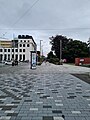 Oxford Terrace looking south - Worcester Boulevard. January 2023