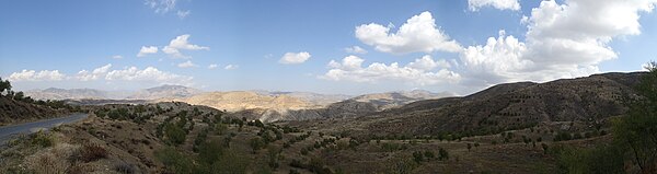 Panorama van het Igzennayengebergte