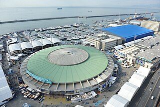 Palasport di Genova building in Genoa, Italy