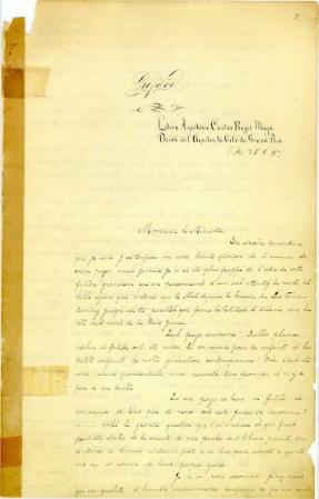 1884: Rapport présenté à l'honorable Sir Hector-Louis Langevin, Ministre des Travaux Publics à Ottawa par Charles-Alfred-Marie Paradis.