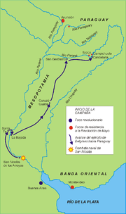 Miniatura para Expedición de Belgrano al Paraguay