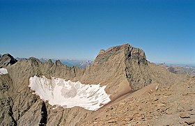 Parseierspitze sett fra øst fra Gatschkopf