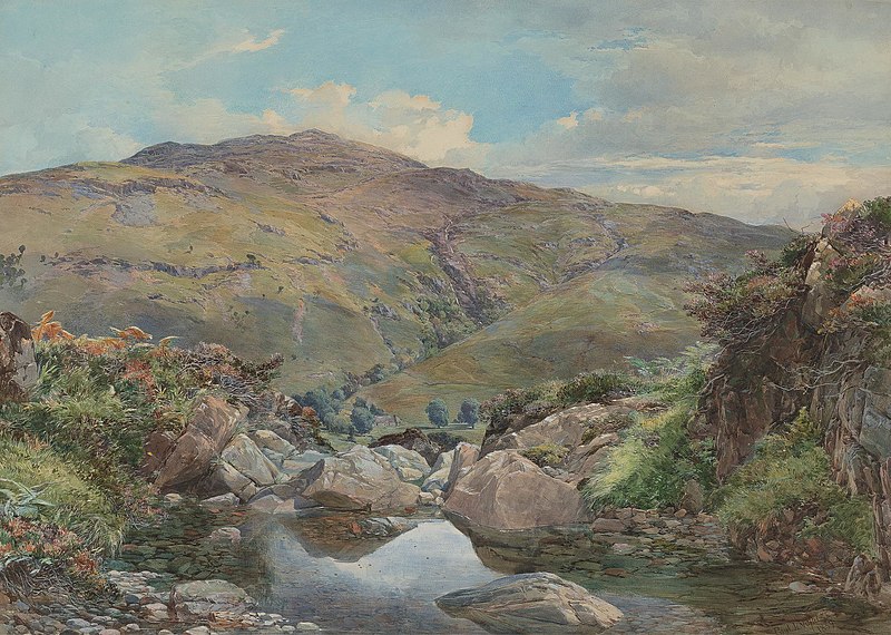 File:Paul Jacob Naftel - Head of Loch Lomond, with Ben Lomond in the Distance - B1999.18 - Yale Center for British Art.jpg