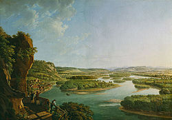 Peter Birmann: View from the Isteiner Klotz (c. 1800) Peter Birmann - Blick vom Isteiner Klotz.jpg